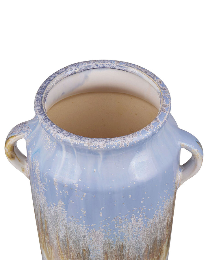 Gerrha Flower Vase Stoneware 25 cm Light Blue