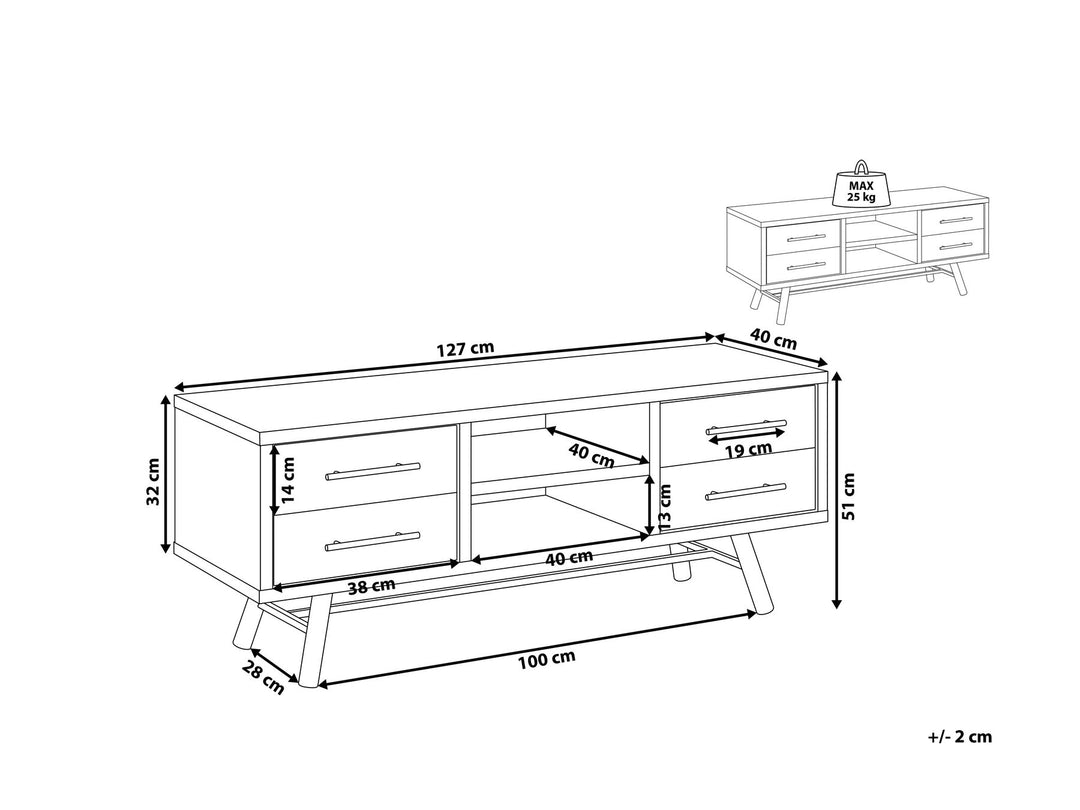 TV Stand Brown Idlewild