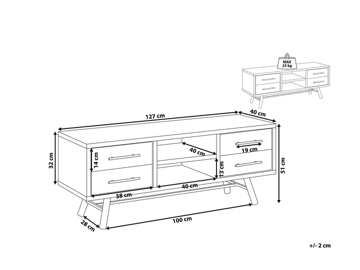 TV Stand Brown Idlewild