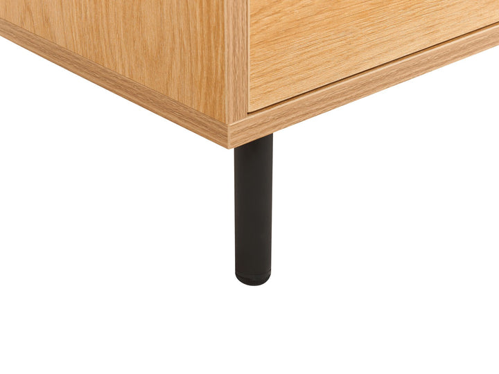 TV Stand Light Brown Riley