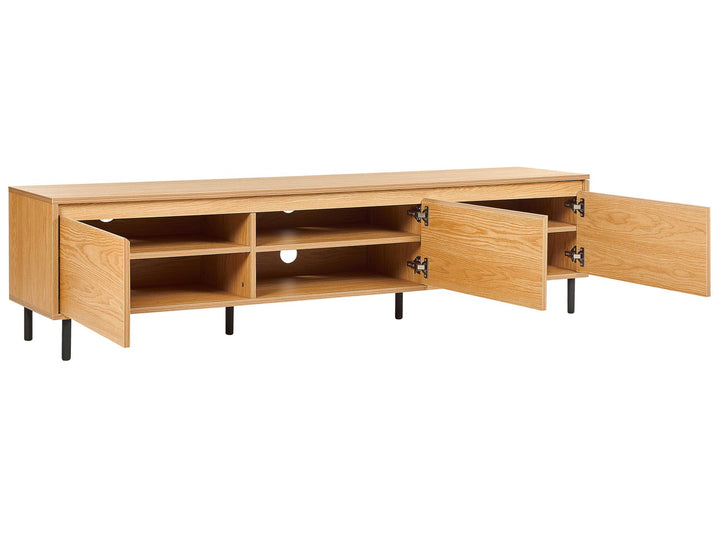 TV Stand Light Brown Riley