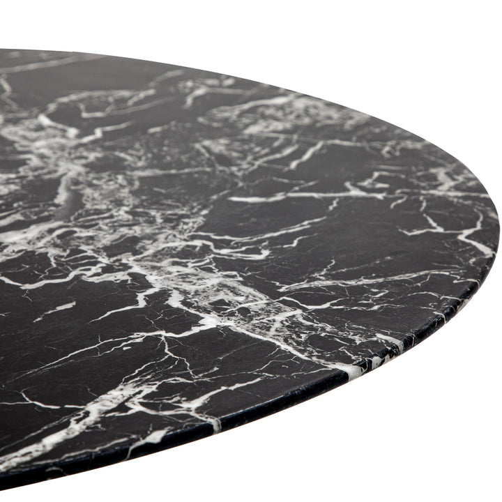 Fielding Dining Table Black Effect