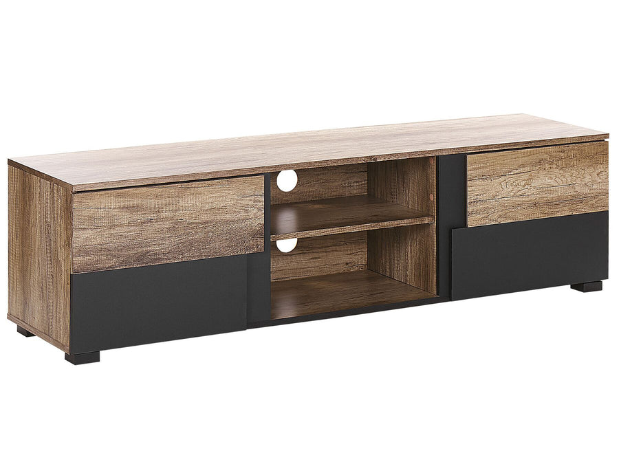TV Stand Brown/ Black STERLING 