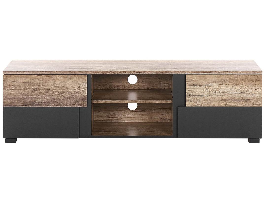 TV Stand Brown/ Black Wotton