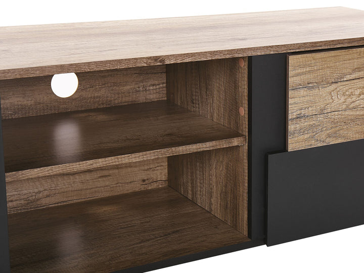 TV Stand Brown/ Black Wotton