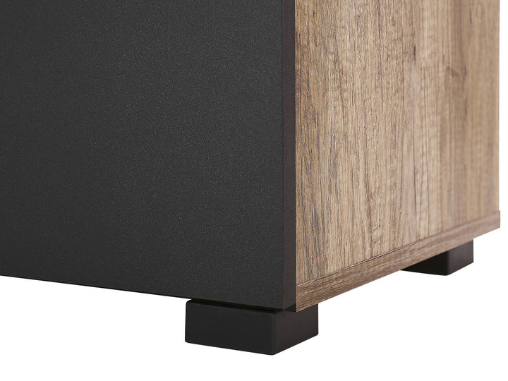 TV Stand Brown/ Black Wotton