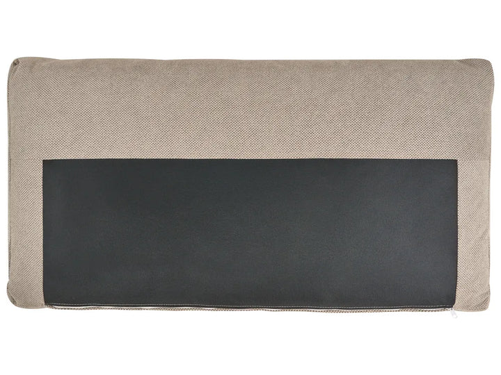 Corner Sofa 4 Seater Fabric Taupe Left Hand Seybert