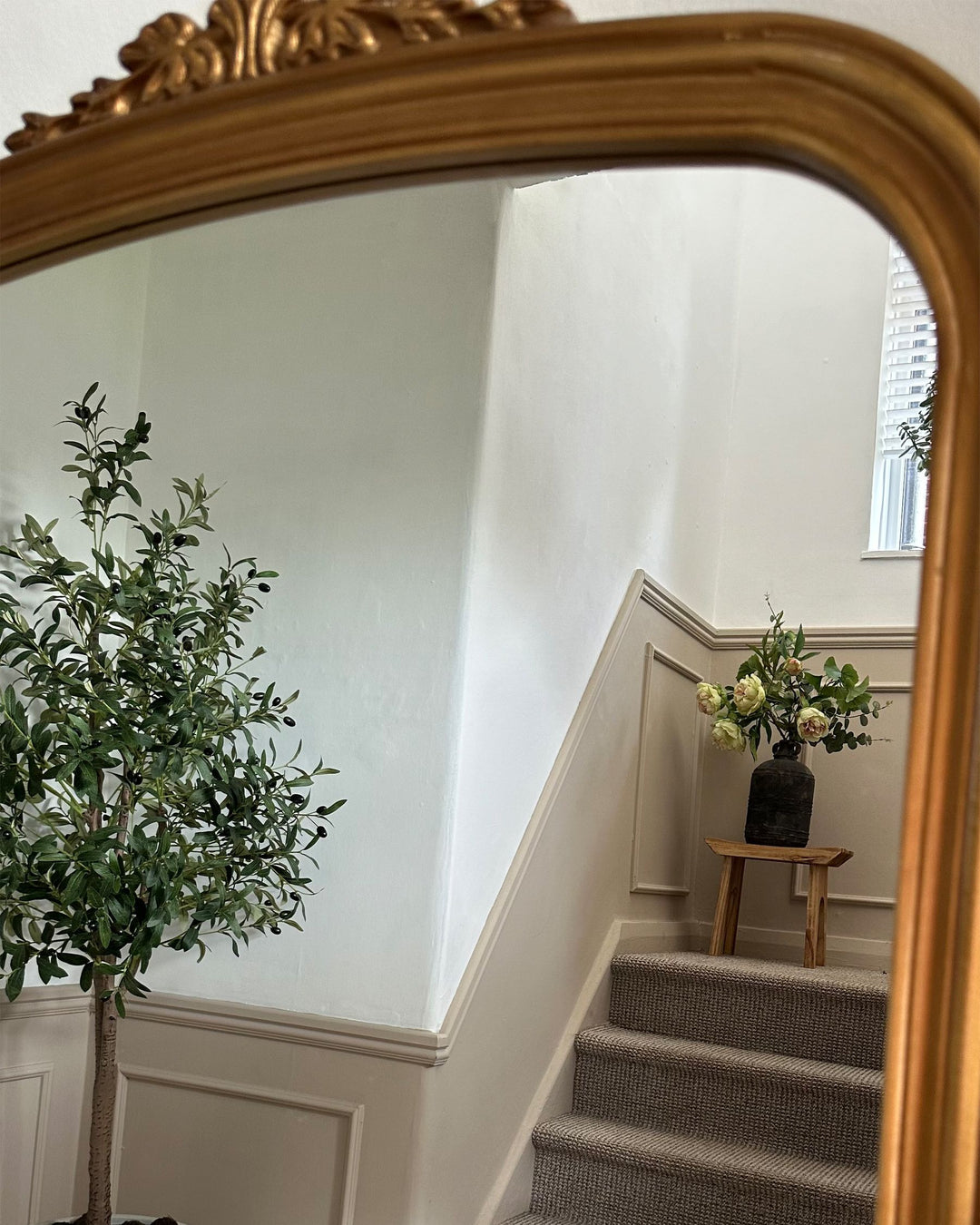 Sussey Wall Mirror Metal Gold