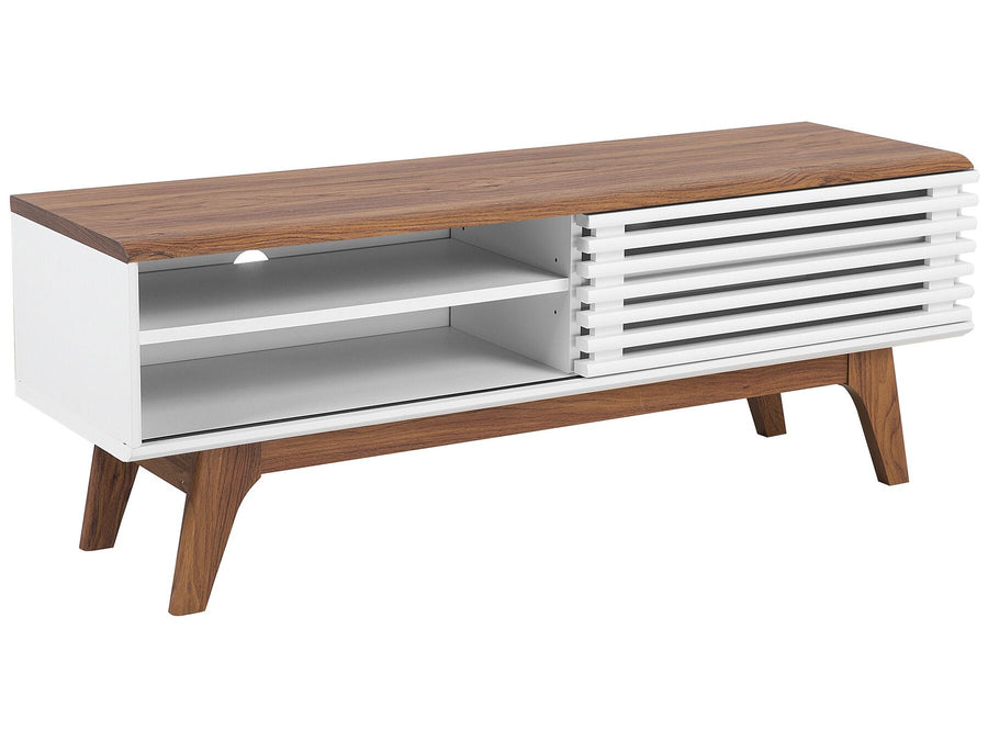 TV Stand TOLEDO II Brown/ White