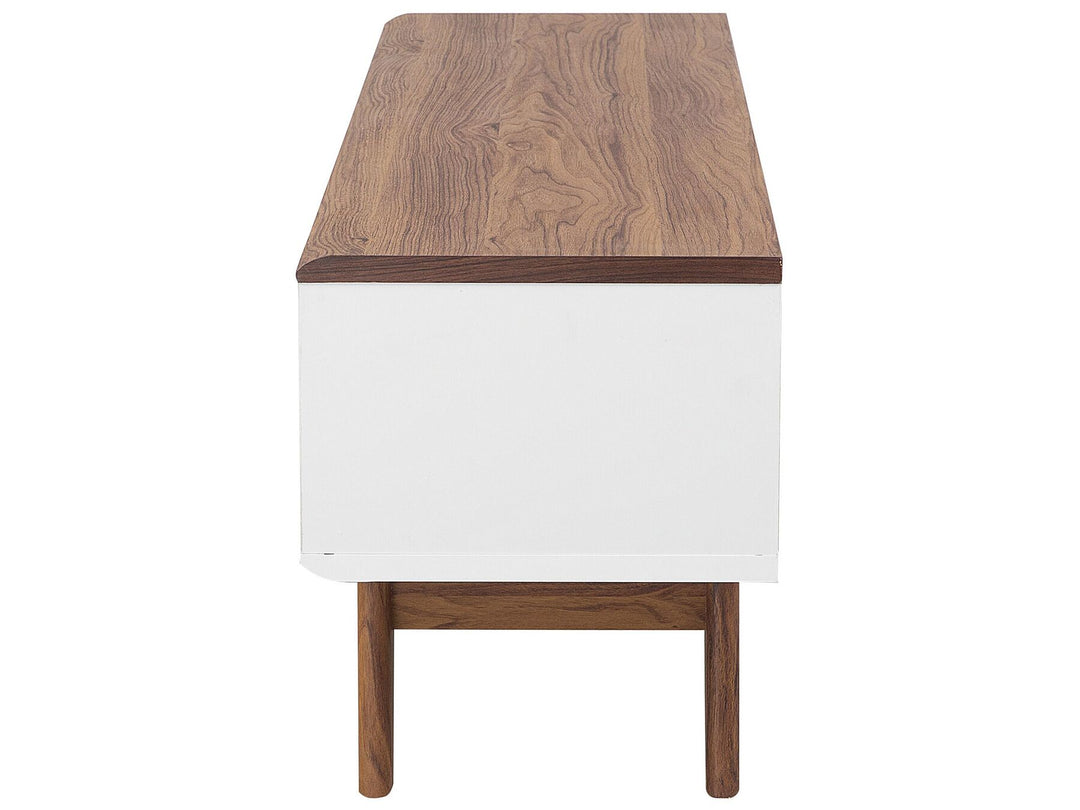 TV Stand Brown/ White Ibarra