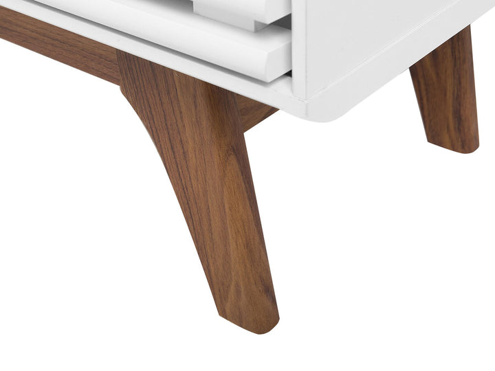 TV Stand Brown/ White Ibarra