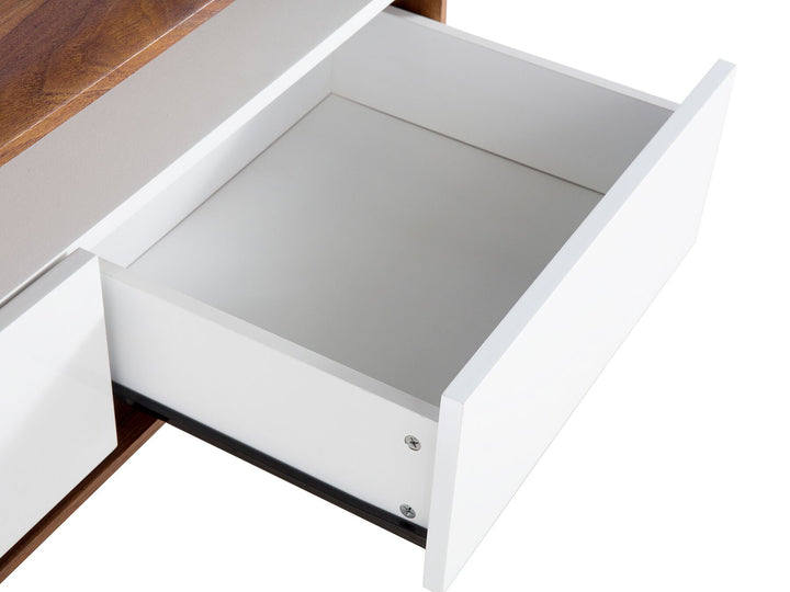 TV Stand Brown/ White Colima
