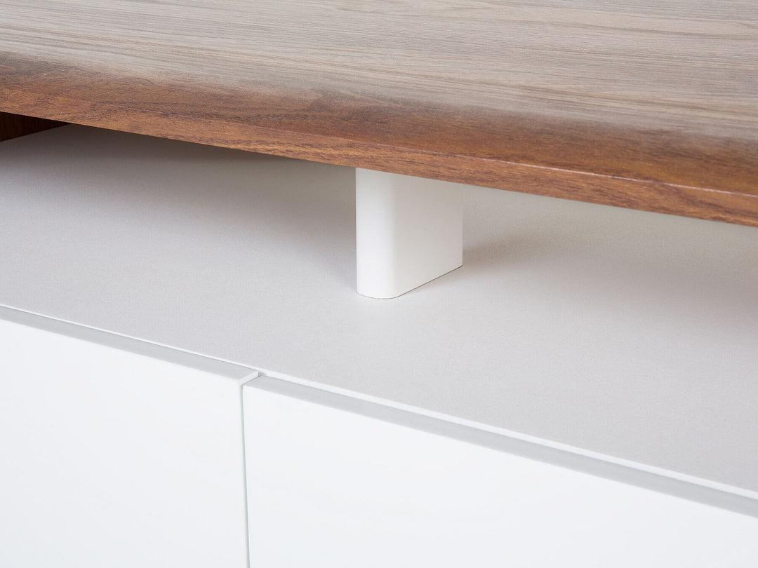 TV Stand Brown/ White Colima