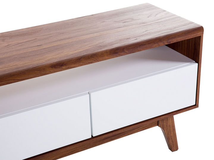 TV Stand Brown/ White Colima
