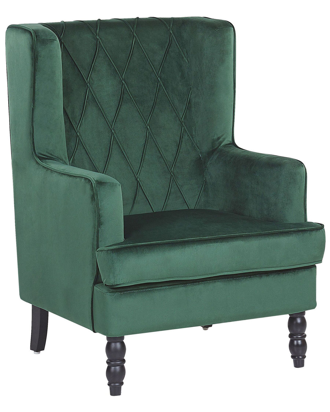 Sandset Armchair Velvet Dark Green