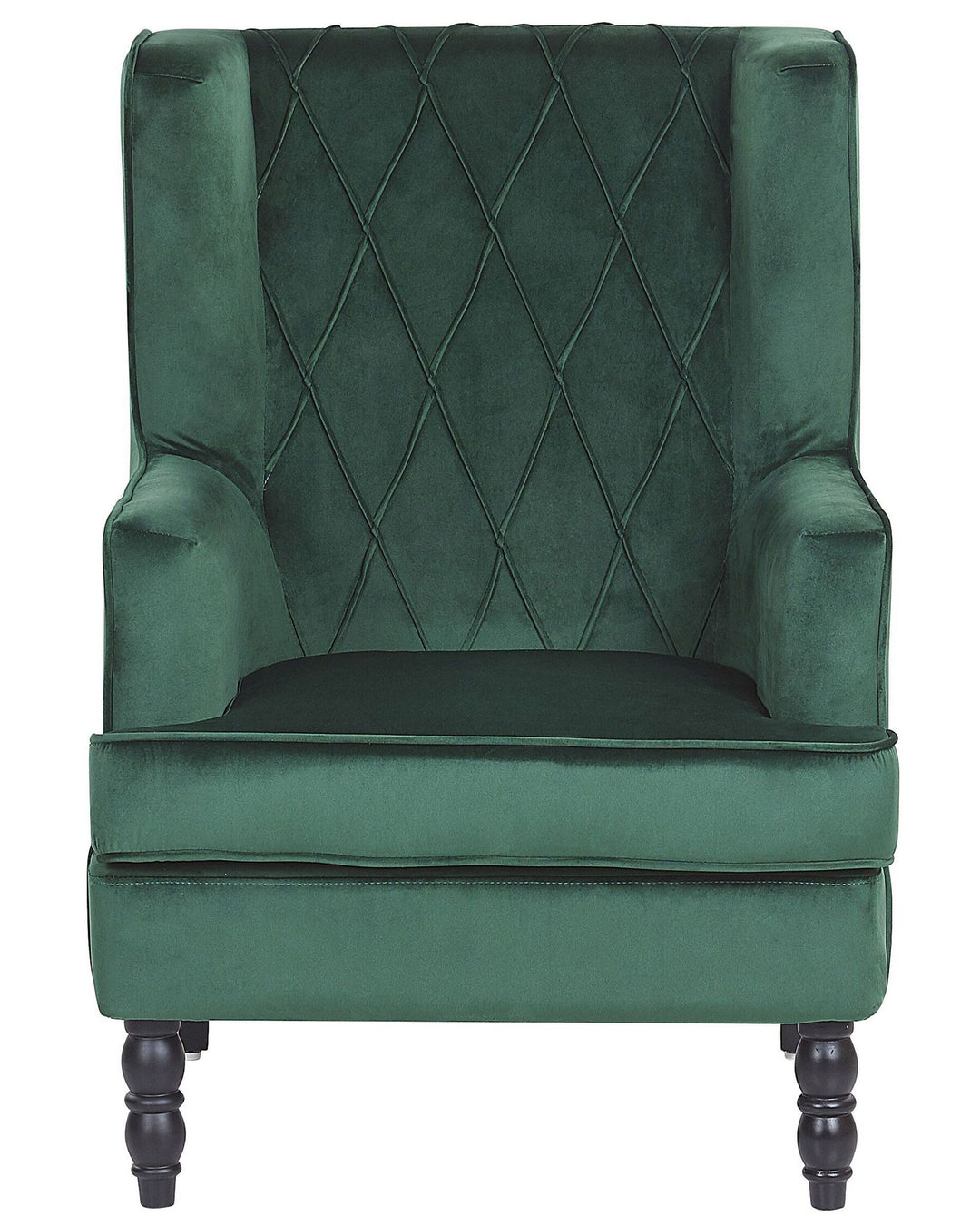 Sandset Armchair Velvet Dark Green