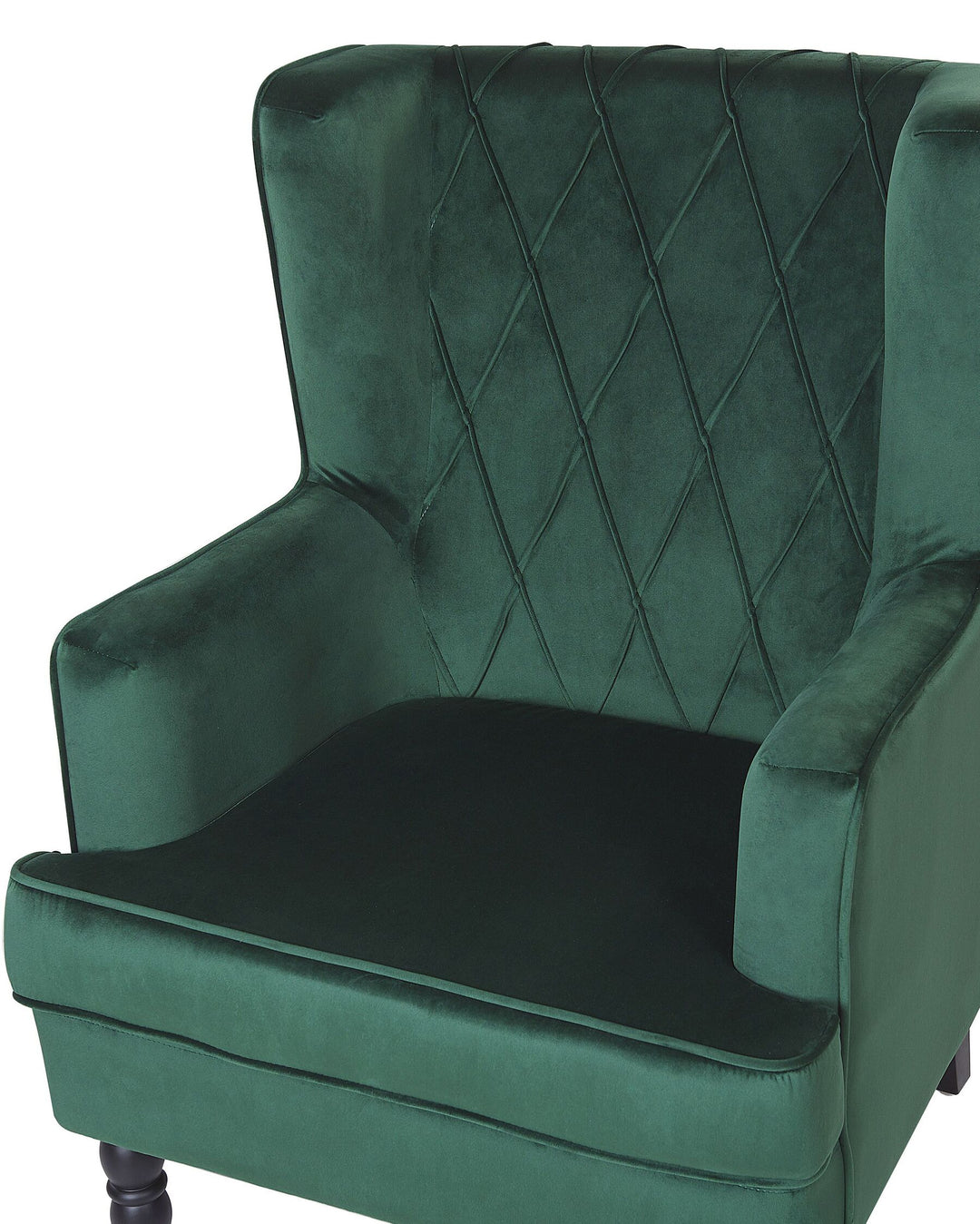 Sandset Armchair Velvet Dark Green