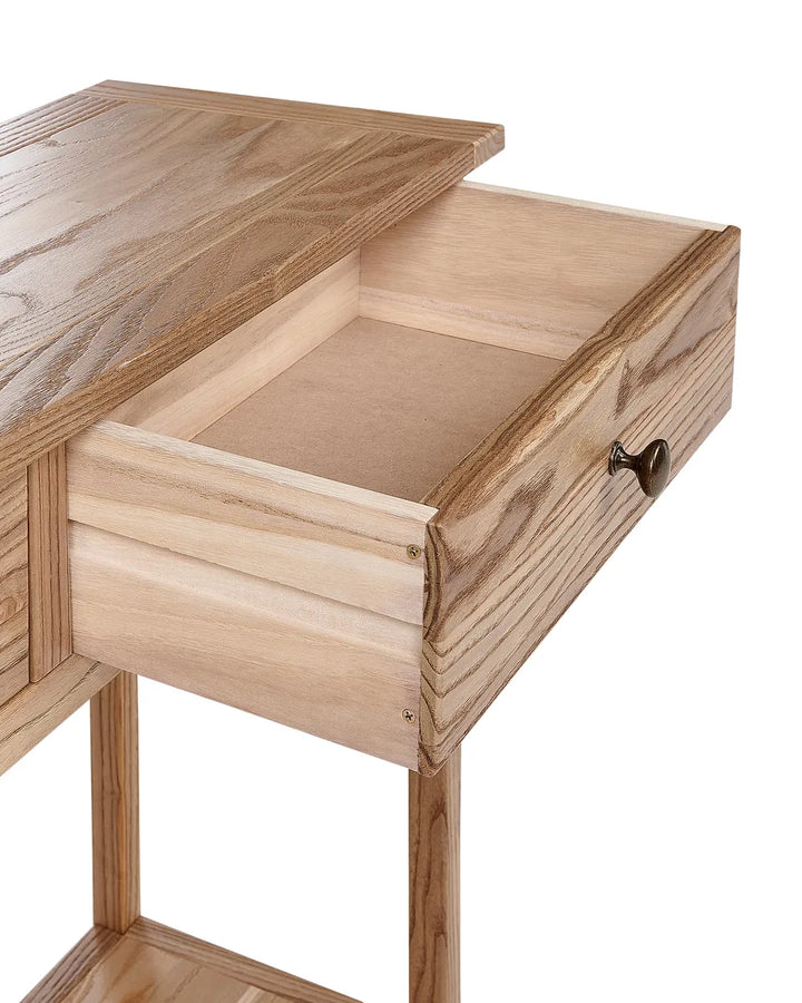 Console Table Wood Brown Timeless Design Glencro