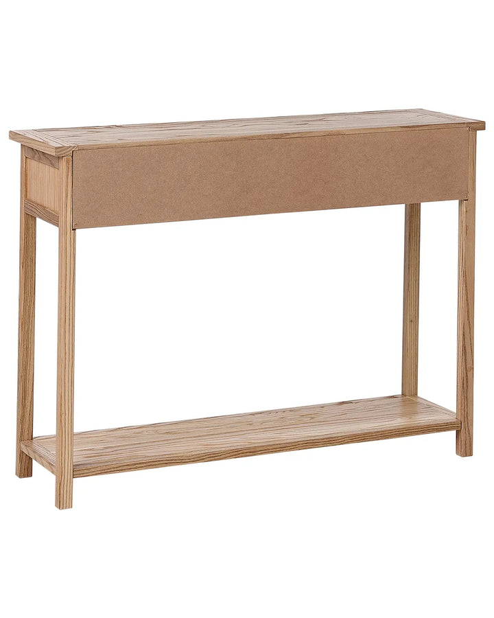 Console Table Wood Brown Timeless Design Glencro