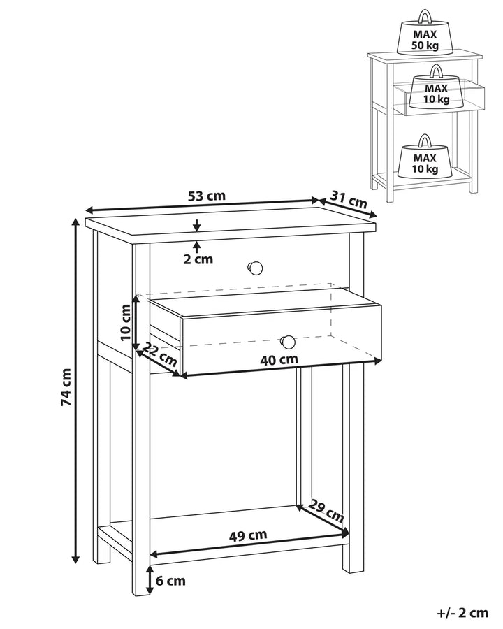 Console Table Sassafras Wood Brown Elegant Design Glencro
