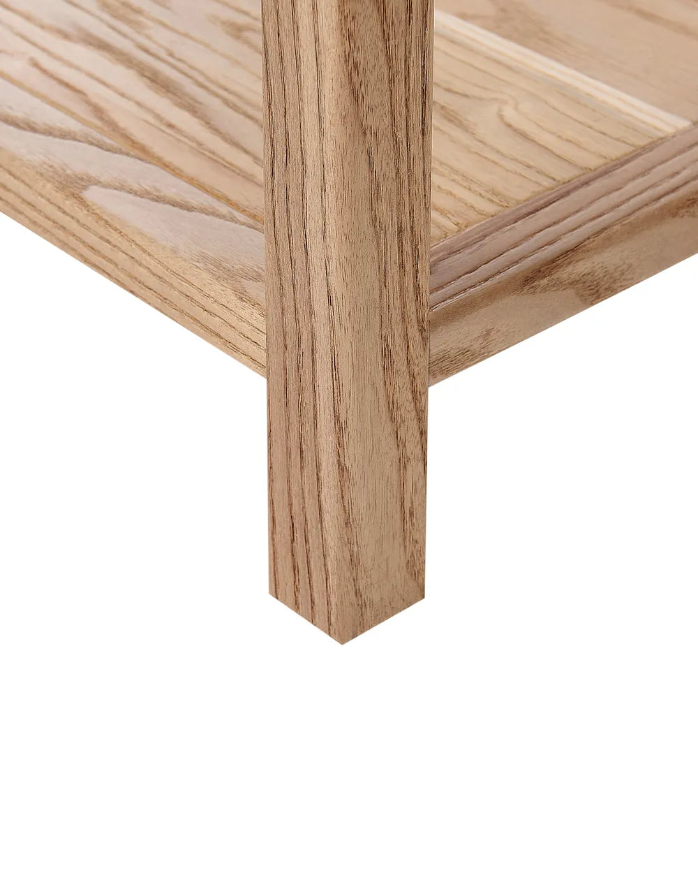 Console Table Sassafras Wood Brown Elegant Design Glencro