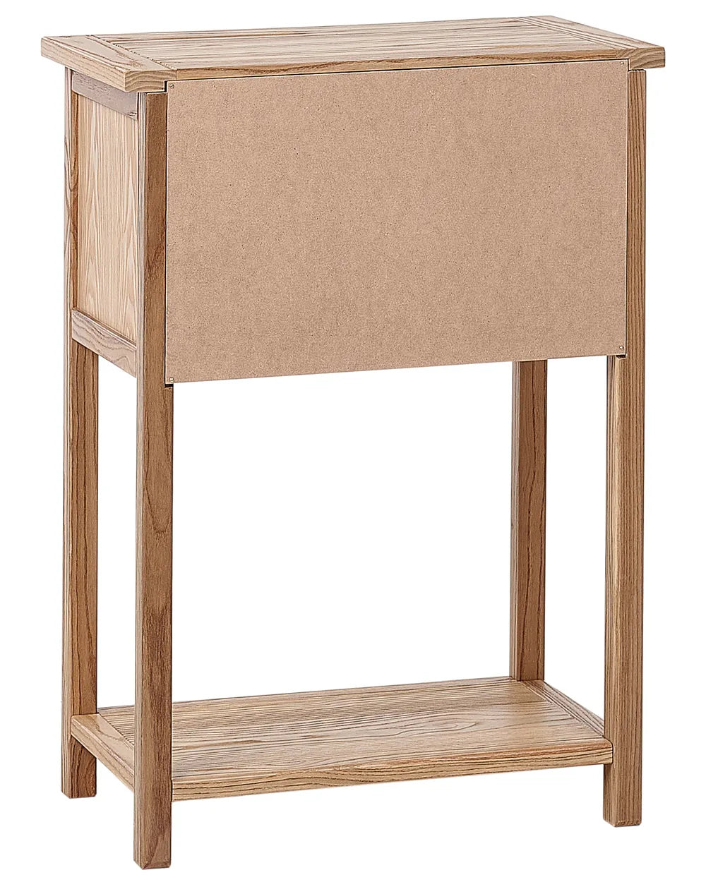 Console Table Sassafras Wood Brown Elegant Design Glencro