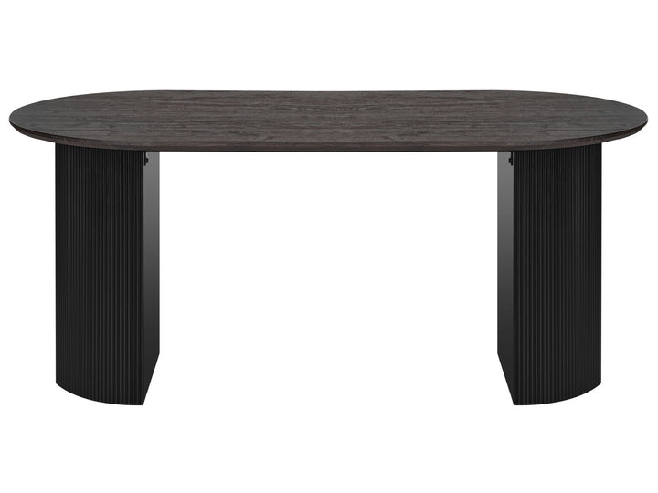 Dilaver Dining Table 180 x 90 cm Black