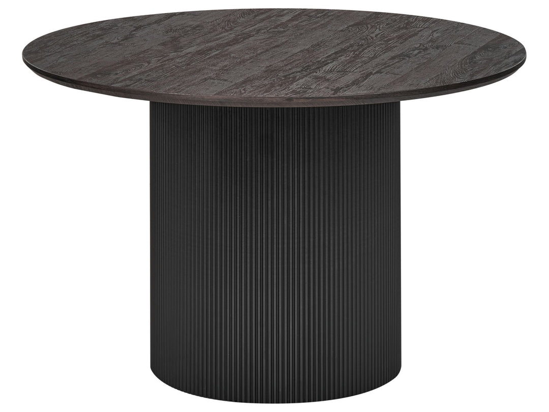 Sheho Round Dining Table ⌀ 120 cm Black