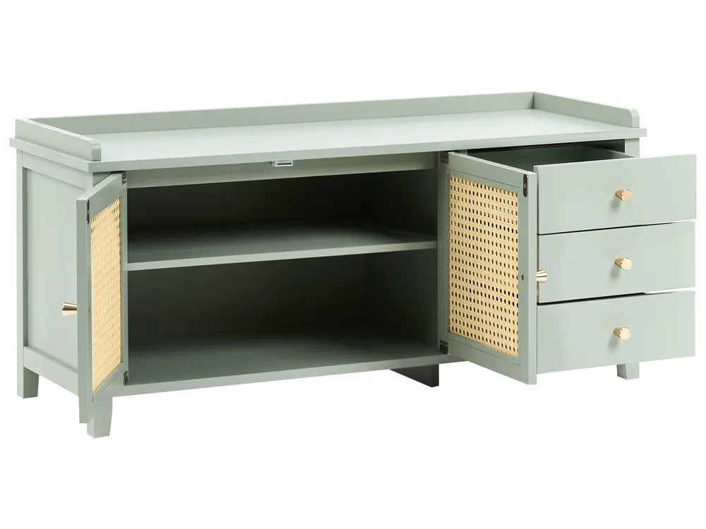 Shoe Storage Bench Sandhurst Mint Green