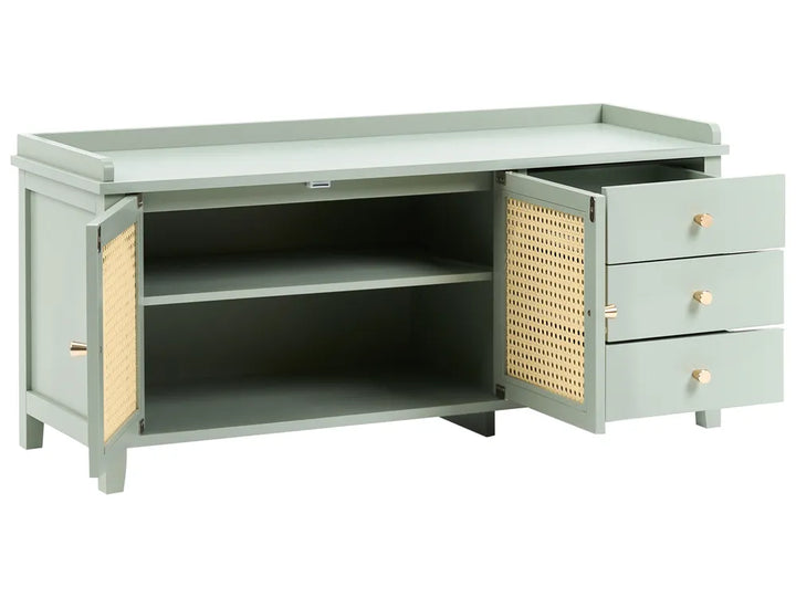 Shoe Storage Bench Sandhurst Mint Green