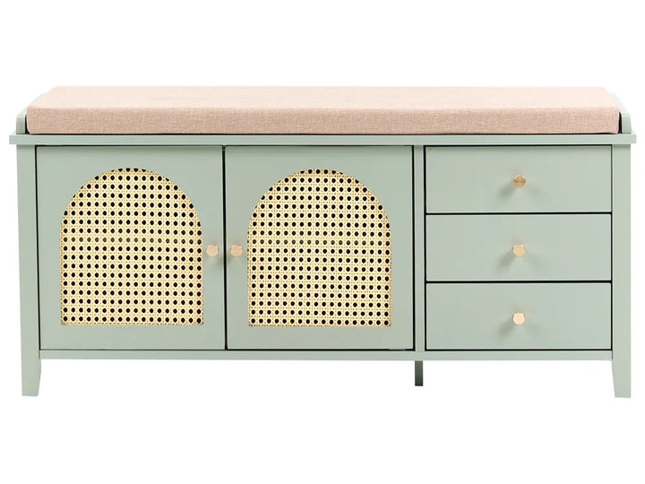 Shoe Storage Bench Sandhurst Mint Green