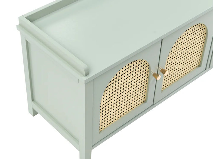 Shoe Storage Bench Sandhurst Mint Green