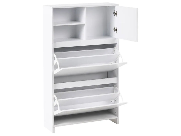 Shoe Storage Cabinet White Chanel