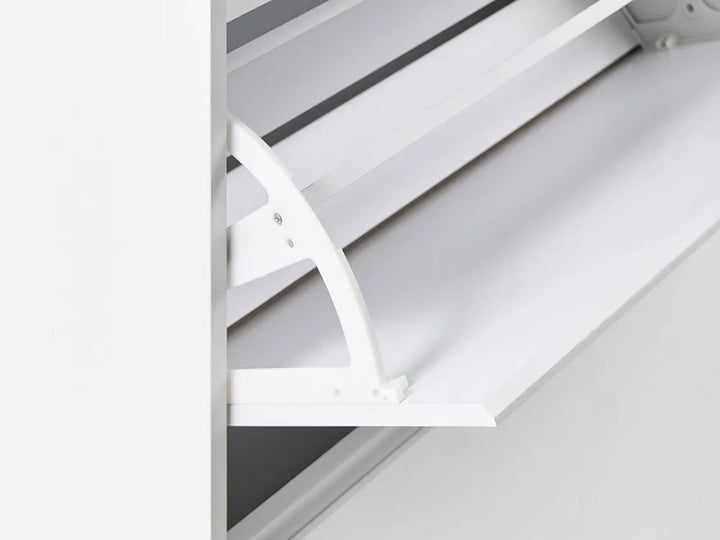 Shoe Storage Cabinet White Chanel