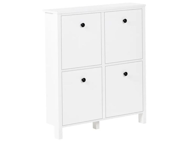 Shoe Storage Cabinet White Kensington