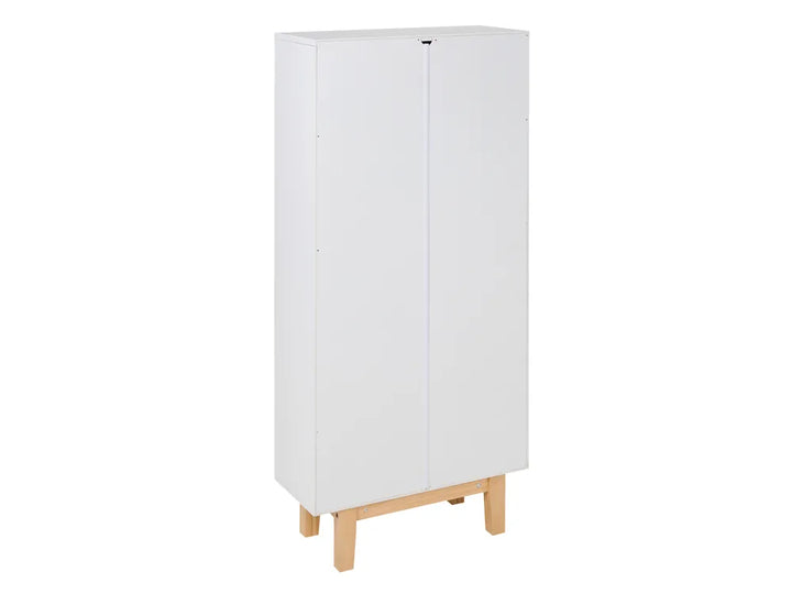 Shoe Storage Cabinet White Langley