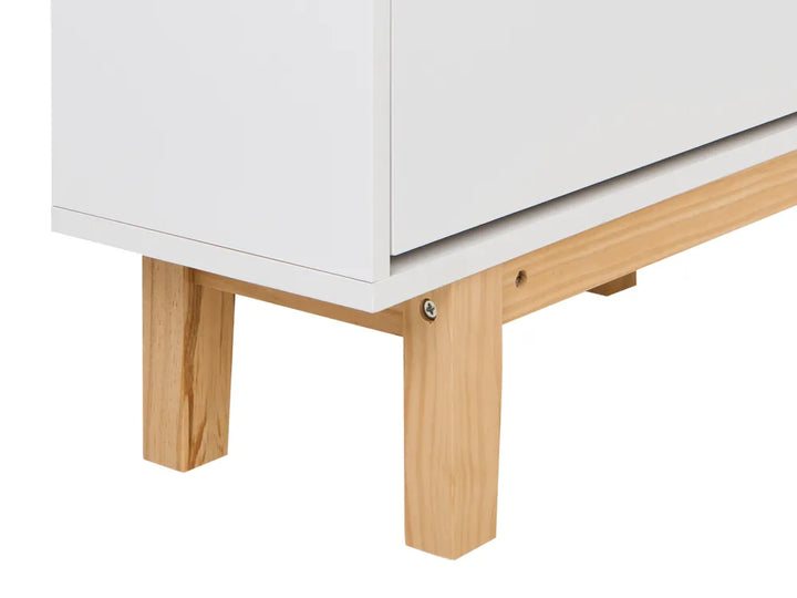 Shoe Storage Cabinet White Langley
