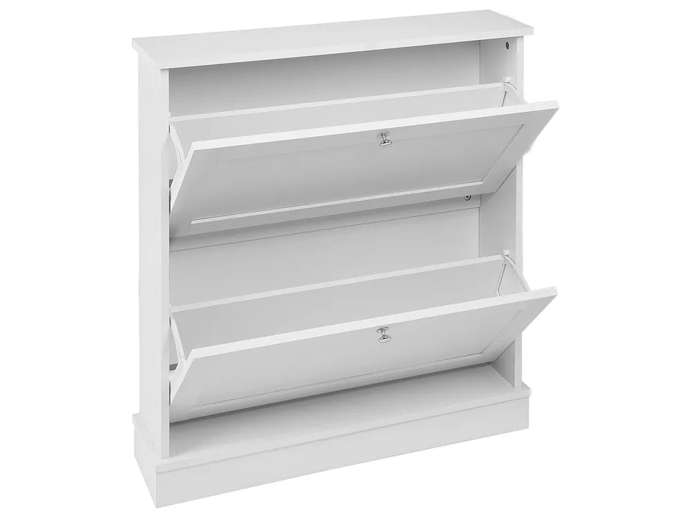 Shoe Storage Cabinet White Lexton