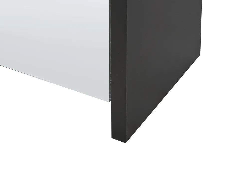 Shoe Storage Cabinet with Storage Black Malbo