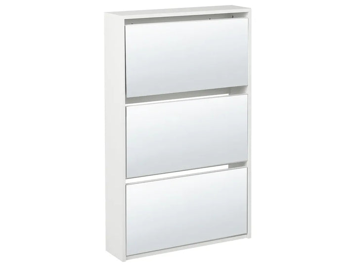 Shoe Storage Cabinet with Storage White Malbo