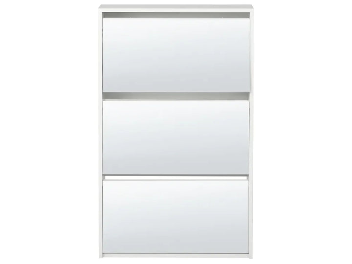 Shoe Storage Cabinet with Storage White Malbo