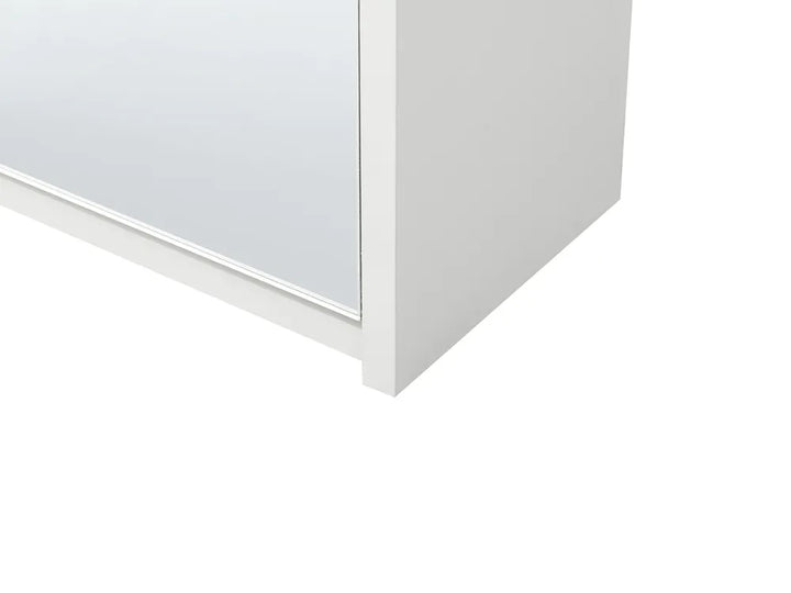 Shoe Storage Cabinet with Storage White Malbo