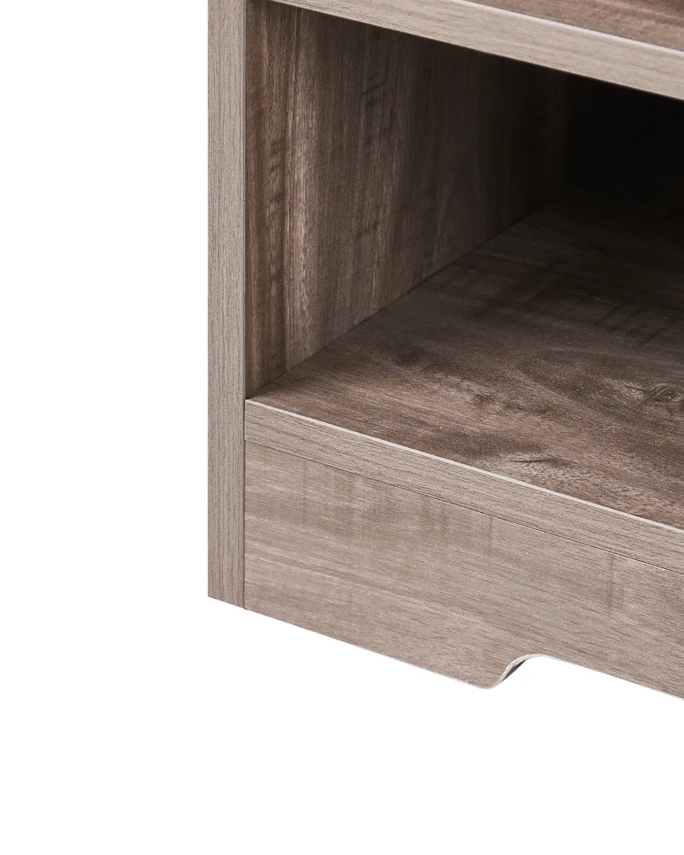 Shoe Storage with Coat Rack Dark Brown Hamilton