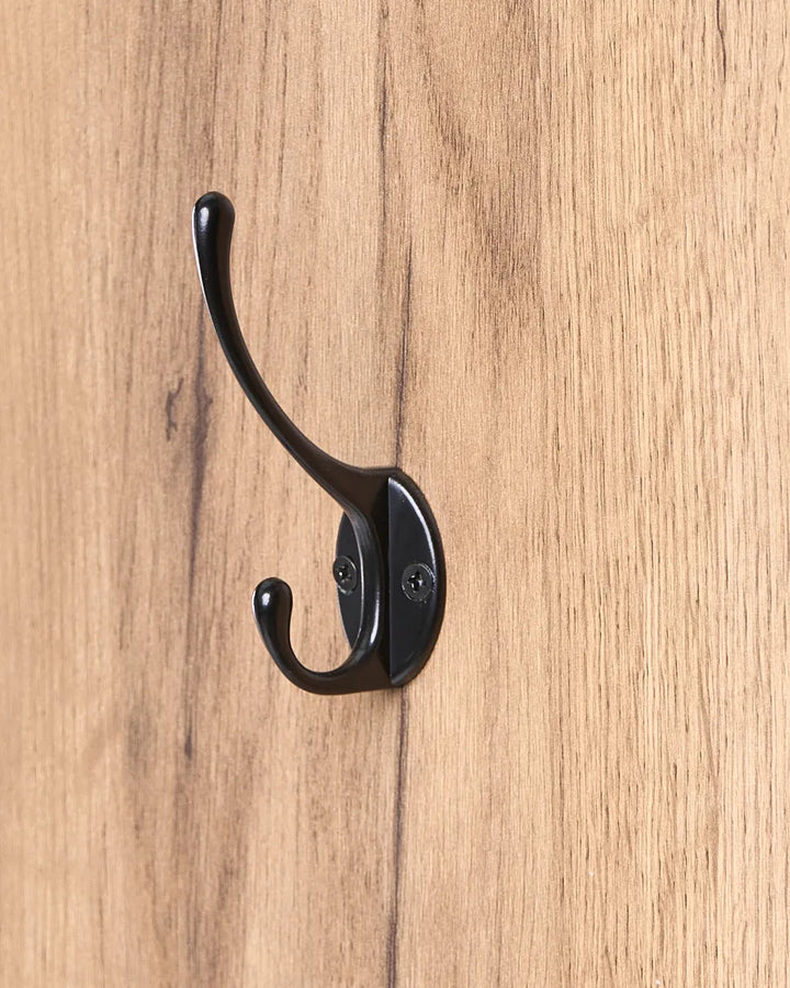 Shoe Storage with Coat Rack Light Brown Wagga