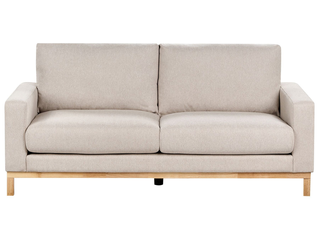 Siggard 2 Seater Fabric Sofa Beige