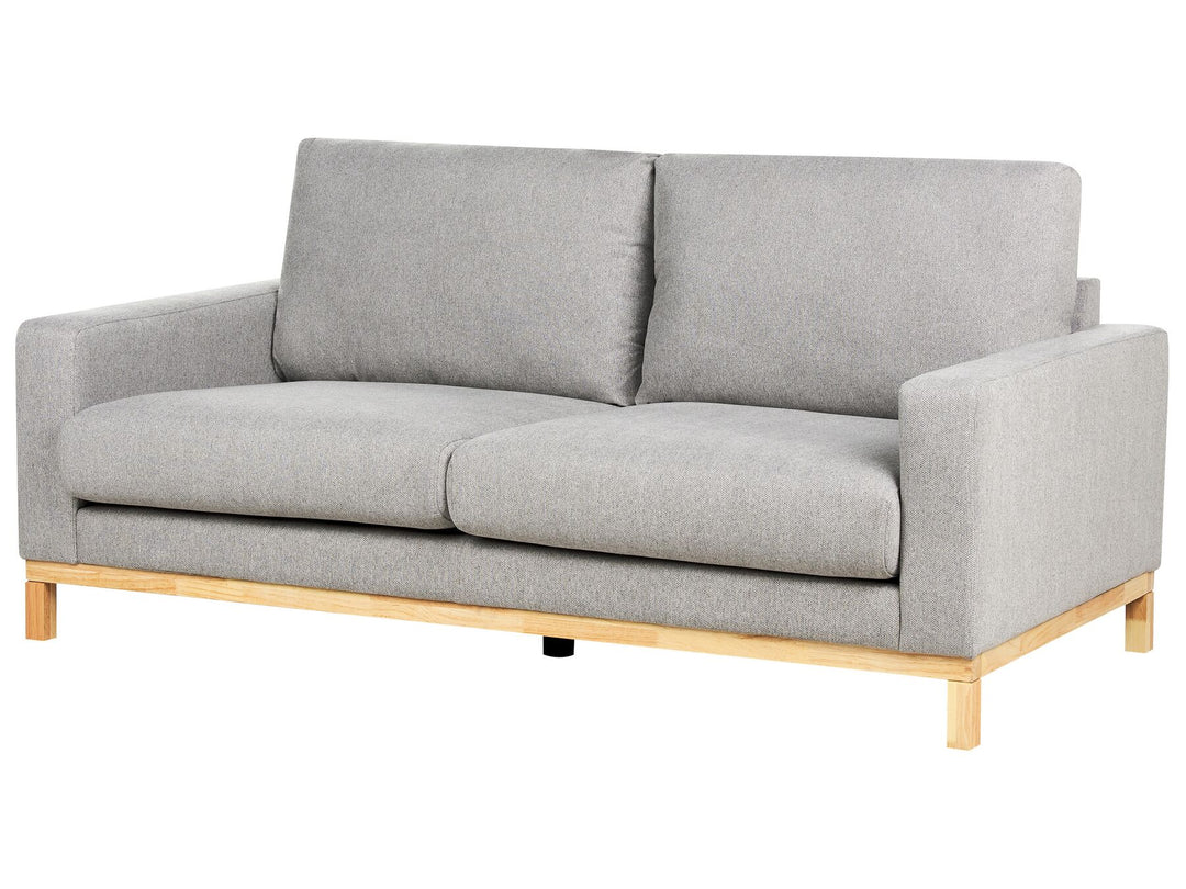 Siggard 2 Seater Fabric Sofa Grey