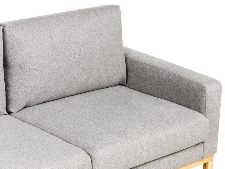 Siggard 2 Seater Fabric Sofa Grey