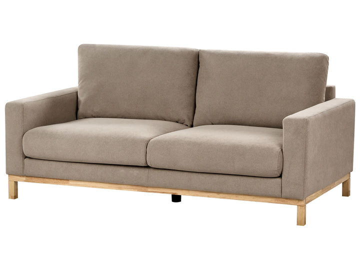 Siggard2 Seater Fabric Sofa Taupe