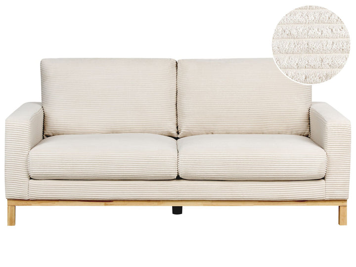 Siggard 2 Seater Jumbo Cord Sofa Light Beige