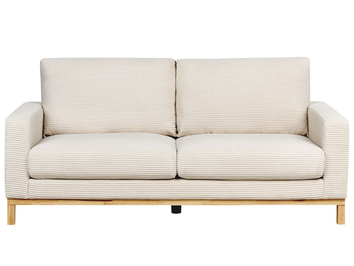 Siggard 2 Seater Jumbo Cord Sofa Light Beige